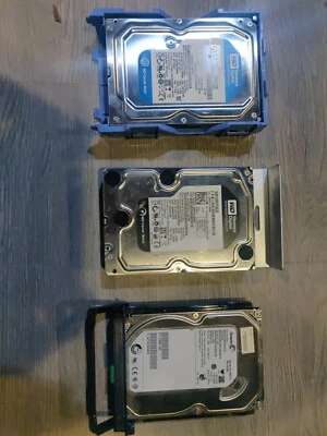 1.5TB Total Storage 3.5" Sata Hard Drives -see Notes - Image 1 of 4