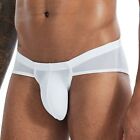 Low Waist Thong Briefs For Men Made Of Ice Silk With Enhanced Bulge Enhancement