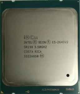 Intel Xeon E5-2643 V2 3.5GHz 6-Core 25MB LGA2011 130W SR19X CPU Processor - Picture 1 of 2