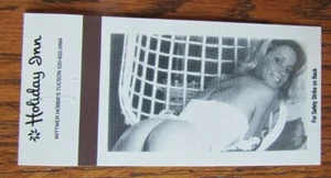CUBIERTA MODELO EN VIVO GIRLIE MATCHBOOK: 1999 PITTSBURGH PENNSYLVANIA HOLIDAY INN -E12 - Imagen 1 de 1