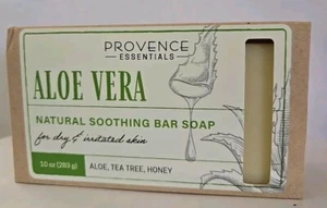Provence Essentials Aloe Vera Natural Soothing Bar Soap 10 Oz - Picture 1 of 3