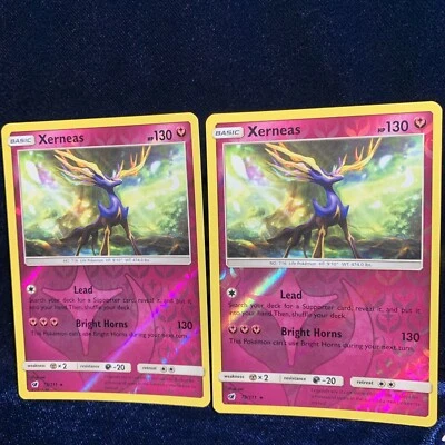 Xerneas 73/111 Reverse Holo Rare Crimson Invasion Pokemon Card 2 - Image 1 of 4