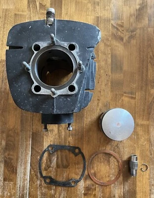 Yamaha RT1 RT1MX RT360 RT 1970 1971 360 cilindro barril jarra pistón 81 mm Foto 1 de 4