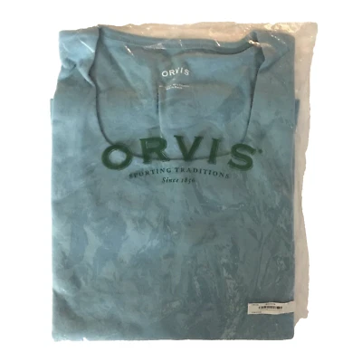 NUEVA Camiseta sin mangas Orvis para mujer XL mezcla de algodón azul carrera separada cobertura completa Foto 1 de 4