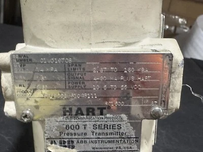 Transmisor de presión serie ABB/Hart 600 T Foto 1 de 4