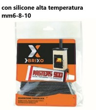 Guarnizione termica fibra di vetro stufa legna pellet silicone altatemperatura
