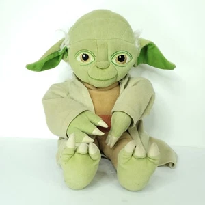 Star Wars Yoda Plush Toy Stuffed Animal Lucas Films Hooded Robe Brown Large 18" - Picture 1 of 7