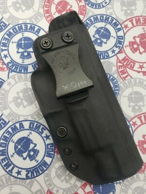QUICK SHIP Concealer IWB Black Kydex Holster for SPRINGFIELD XDm FULL SIZE 2AGW - Image 1 of 3