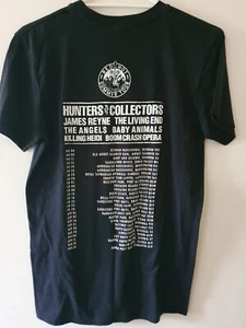 Hunters and Collectors 2020 Tour Tshirt James Reyne Angel's Mens T-Shirt M Rare - Picture 1 of 3