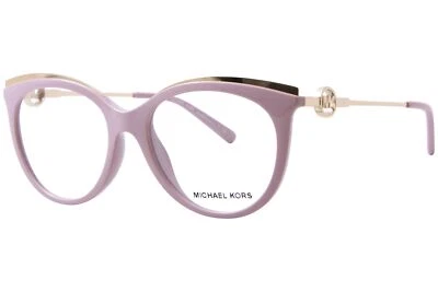 Marco de gafas para mujer Michael Kors Ajaccio MK4089U 3111 rosa polvoriento/dorado 53 mm Foto 1 de 4