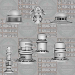 Star Wars moisture vaporators custom diorama props for 1:6 1:10 1:12 1:18 figure - Picture 1 of 1