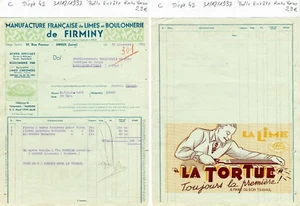 Dépt 42 - Unieux 29 Rue Pasteur - Belle Entête d'une Manufacture du 31/12/1937 - Picture 1 of 1