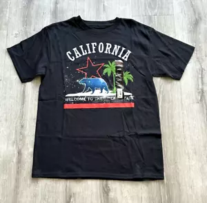 Tony Hawk Youth Large California schwarzes kurzärmliges T-Shirt 100% Baumwolle - Bild 1 von 3