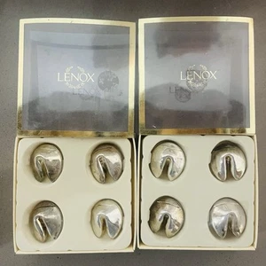 LENOX Fortune Cookie Placecard Holders 4x 2 Boxes - Bild 1 von 7