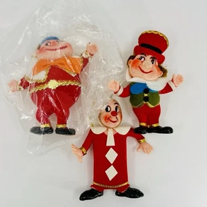 De Colección James A. Cole Adorno de Navidad Alicia en el País de las Maravillas Sombrerero Loco Pala Tweedle Dee - Imagen 1 de 8