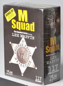 M Squad 15 DVD Box Set Complete Series Lee Marvin NEW Factory Sealed - Picture 1 of 4