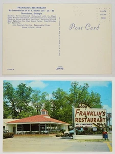 Vintage Franklin's Restaurant Statesboro, GA Air-Conditioned Chrome PC - Picture 1 of 1