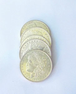 1921 P XF MORGAN DOLLARS (5) #200146 - Picture 1 of 3
