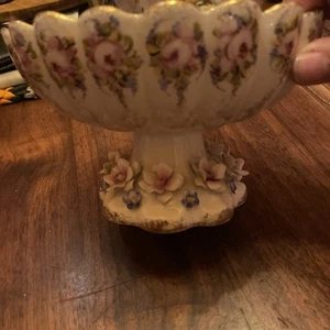 Beautiful 7” Yee Jackson Pedestal She’ll Bowl - Picture 1 of 13