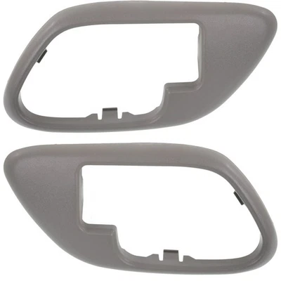 Pair Set of 2 Door Handle Trims Front Left-and-Right Inside for Chevy Suburban Foto 1 de 4