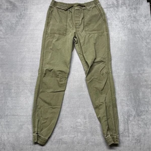 Polo Ralph Lauren Jogger Pants Kids XL Olive Green Cotton Tapered Leg Drawstring - Picture 1 of 10