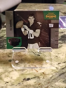 2004 Playoff Contenders Eli Manning ROY Green RC #0458/2000 Giants - Picture 1 of 3