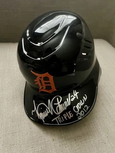 Detroit Tigers Miguel Cabrera autographed signed full size batting helmet JSA - Picture 1 of 5