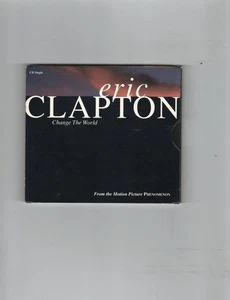 Eric Clapton Change The World CD Single 1996 Cardboard Sleeve-Slide Pack Reprise - Picture 1 of 1