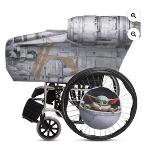 Disney Star Wars Mandalorian Grogu Wheelchair Halloween Costume Cover Wrap - Picture 1 of 9