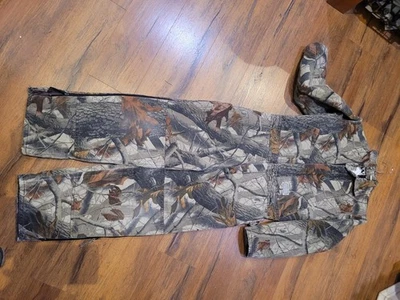 Walls Camouflage Coveralls Size Youth 14 Regular Insulated Hunting Bark - Image 1 of 4