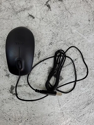 DELL MS111p USB Wired Mouse Black - Image 1 of 2
