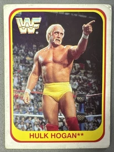 WWF Wrestling Vintage Trading Card Merlin 1991 No 34 Hulk Hogan - Picture 1 of 3