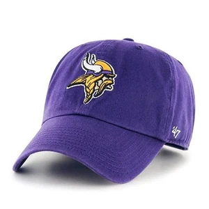 Minnesota Vikings Youth '47 Clean Up Purple Logo Hat - Picture 1 of 2