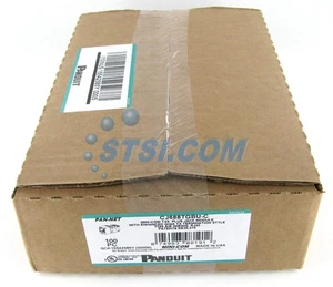 (100) Panduit CJ688TGBU-C Cat6 Modulo Jack Mini-Com, Blu GENIUNE ~STSI - Foto 1 di 3