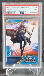 2022 Upper Deck Marvel Weekly Epack Thor Love and Thunder #SSP5 THOR * PSA 9 - Bild 1 von 2