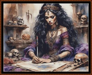 Secrets Of Magic ~ patrón de punto de cruz - Imagen 1 de 4