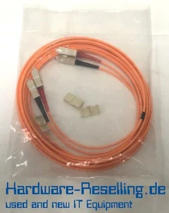 Infinicor LWL Câble OM2 600 Lszh 50/125 Μm 5 Mètre Orange Avec Sc / Connecteurs - Photo 1/4