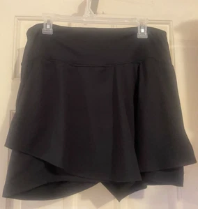 OLD NAVY Women’s Active Powersoft Black High Rise Go Dry Skort XXL Pickleball - Picture 1 of 5