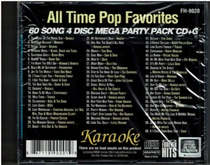 Forever Hits 4 CDG Pop Karaoke Faves SONNY & CHER Monkees MADONNA Blondie 60 Sg - Picture 1 of 2
