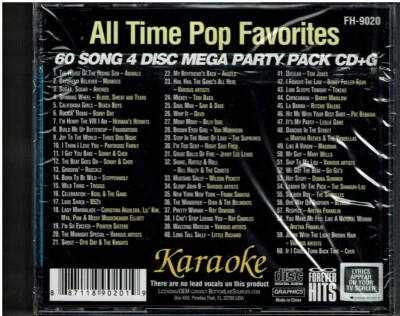 Forever Hits 4 CDG  Pop Karaoke Faves SONNY & CHER Monkees MADONNA Blondie 60 Sg - Image 1 of 2