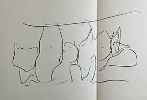 Robert Motherwell Mexico City Personages III Lithograph Three Poems Octavio Paz - Picture 1 of 9