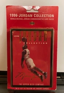 Colección Michael Jordan 1996 Upper Deck (24) 3 1/2 x 5" juego sellado de fábrica - Imagen 1 de 2