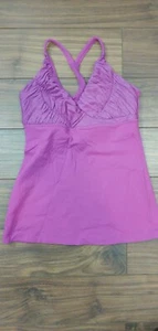 LULULEMON Womens LIGHT PURPLE RACERBACK Tank Top SIZE 4 Yoga/Fitness EUC - Picture 1 of 9