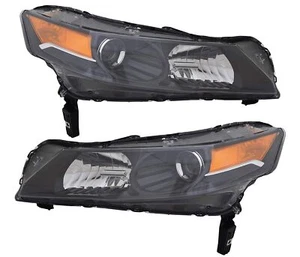 For Acura 2012-2014 TL Driver & Passenger Sides HID Headlight Assemblys Pair - Picture 1 of 8
