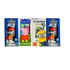 Peppa Pig, Despicable Me Minions, Paw Patrol Kids Plasters 4 Pack - Picture 1 of 1