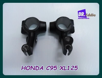 Fit Honda SL100 SL125 XL100 XL125 C92 C95 Handle Lever Bracket BLACK *bi*   Foto 1 de 4