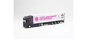 Herpa HE071659 1/50 Scania R 13 TL Remolque Refrigerado Christina Scheib - Imagen 1 de 6