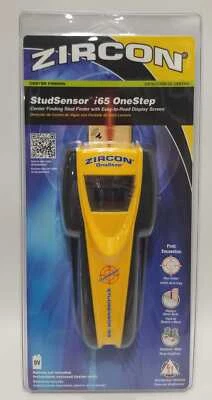 Zircon StudSensor i65 OneStep Center and Edge Finding Electronic Stud Finder - Image 1 of 3