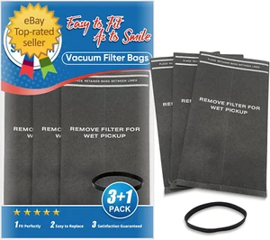 38737/CMXZVBE38737 Wet/Dry Vac Filter Bags for Craftsman 2 to 2.5 Gallon - Picture 1 of 9