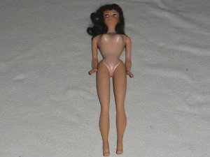 1964-65 #7 BARBIE DOLL PONYTAIL BRUNETTE #850 MATTEL JAPAN RARE NUDE - Picture 1 of 11